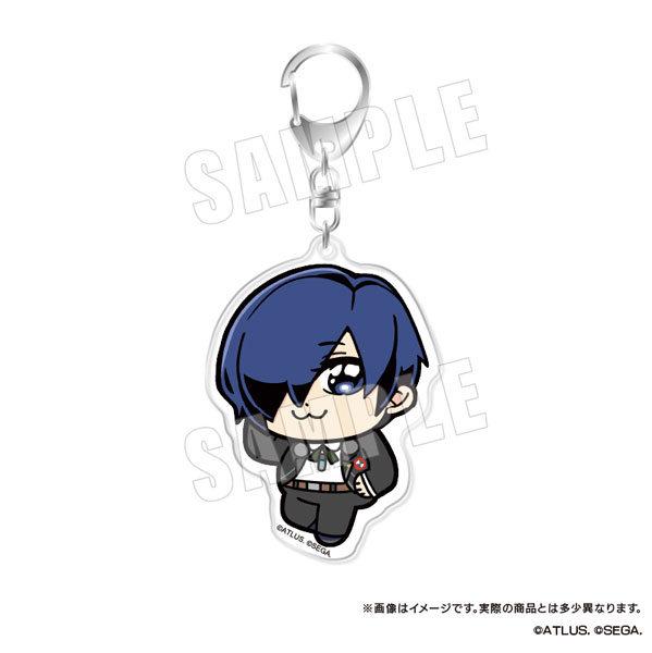 ペルソナ3 リロード 主人公×ぶくぶ おおきめアクリルキーホルダー 08.魅力 ランク6（再販）[empty]《発売済・在庫品》