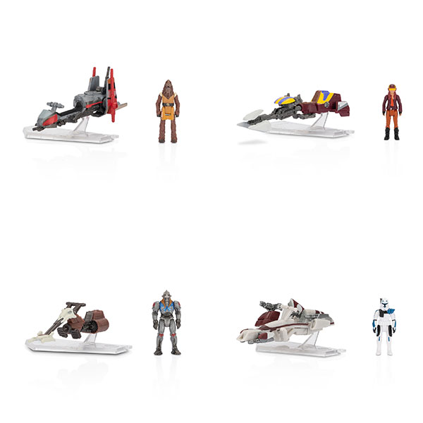 『スター・ウォーズ』「マイクロ・ギャラクシー」スカウト・クラス ミステリー・ビークル＆フィギュア シリーズ7 BOX[ジャズウェア]