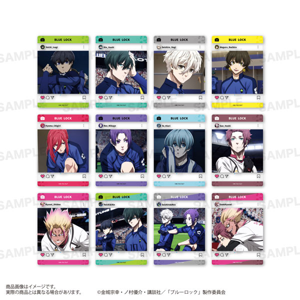 TVアニメ『ブルーロック』トレーディングクリアカード 12個入り