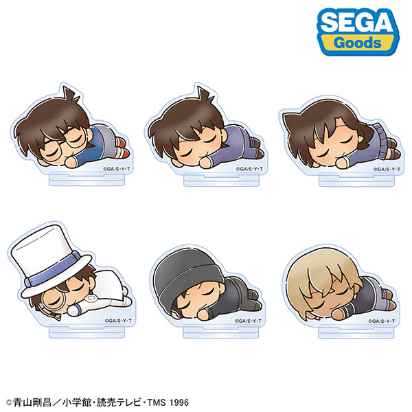名探偵コナン ねむねむころりん アクリルスタンド Vol.1　6個入りBOX[セガ フェイブ]《発売済・在庫品》