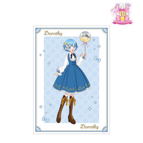 プリパラ10周年 描き下ろし ドロシー・ウェスト 花まつりver. A3マット