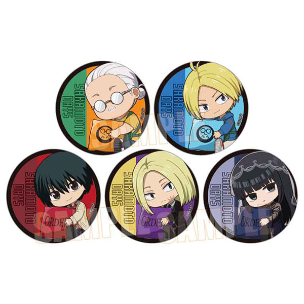 SAKAMOTO DAYS トレーディング缶バッジ ぎゅぎゅっと 5個入りBOX