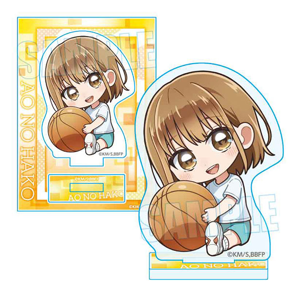 アオのハコ ぎゅぎゅっとミニスタンド 鹿野千夏(バスケットボール)[ベルハウス]《在庫切れ》