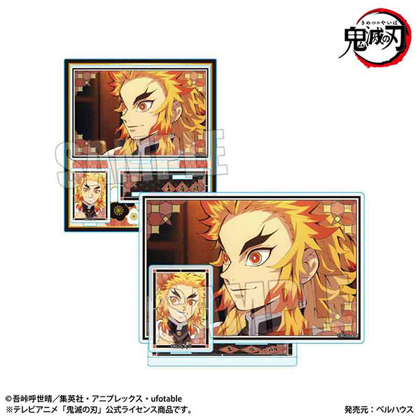 鬼滅の刃　ufotable 無限列車編 ビッグアクリルスタンド　煉獄杏寿郎 鬼滅の刃 煉獄杏寿郎 無限列車編 ビッグアクリルスタンド - メルカリ