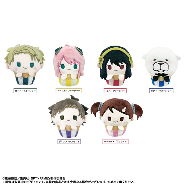 SPY×FAMILY カップケーキたぴぬい 6個入りBOX[タピオカ]