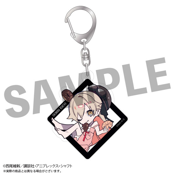 物語シリーズ×望月けい ちびキャラアクリルキーホルダー 忍野忍[DMM