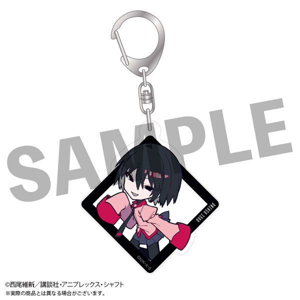 物語シリーズ×望月けい ちびキャラアクリルキーホルダー 忍野扇[DMM.com]