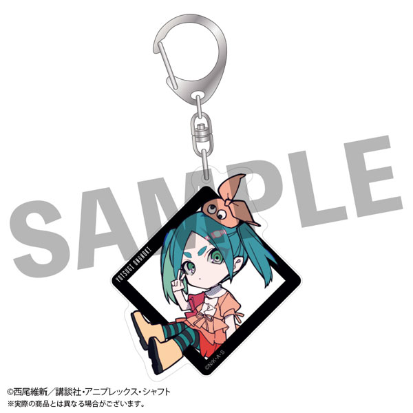 物語シリーズ×望月けい ちびキャラアクリルキーホルダー 斧乃木余接