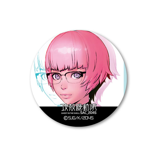 攻殻機動隊 SAC_2045 高発光缶バッジ VISUALver. 江崎プリン[グルーヴガレージ]《発売済・在庫品》