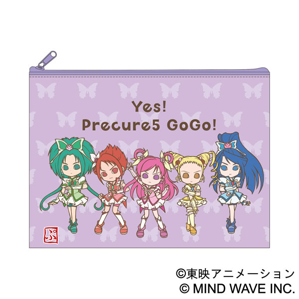 Yes！プリキュア5GoGo！ フラットポーチ Yes！プリキュア5GoGo！ 一期一会[ムービック]