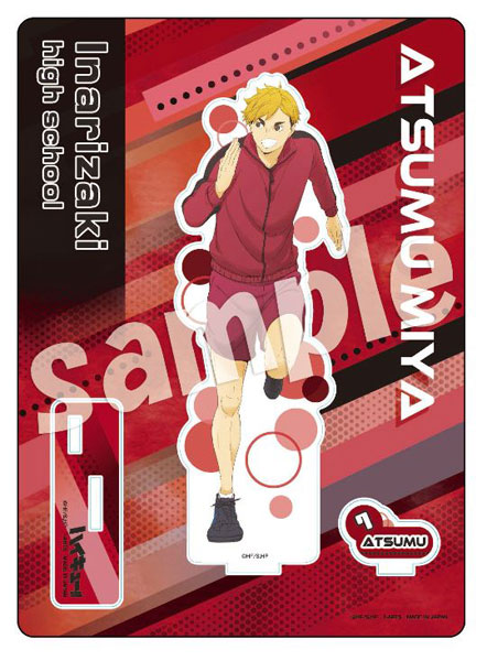 ハイキュー！！ TRAINING MENU アクリルスタンドプレート 宮侑[タカラトミーアーツ]