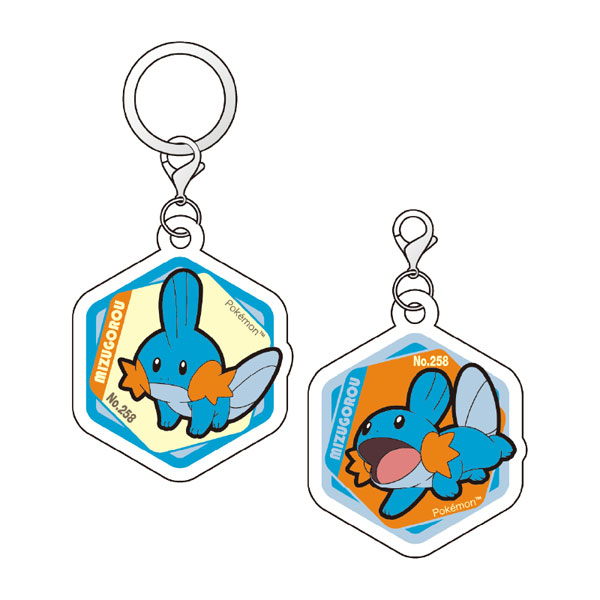ポケモン アクリルマーカーチャーム セット vol.2 ミズゴロウ[アイアップ]《在庫切れ》