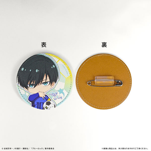 AFORCE×DRAGON HORSE ブルーロック(2期) BIGレザーバッジ 糸師凛[ドラゴンホース]