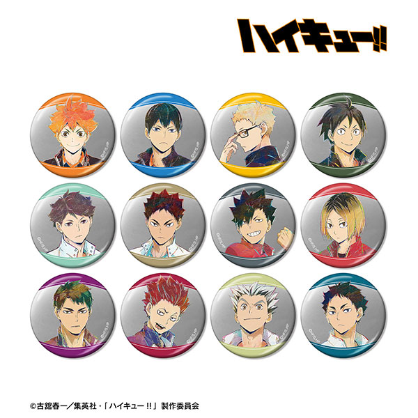 ハイキュー！！ トレーディング Ani-Art 第5弾 メタリック缶バッジ 12個入りBOX[アルマビアンカ]《在庫切れ》