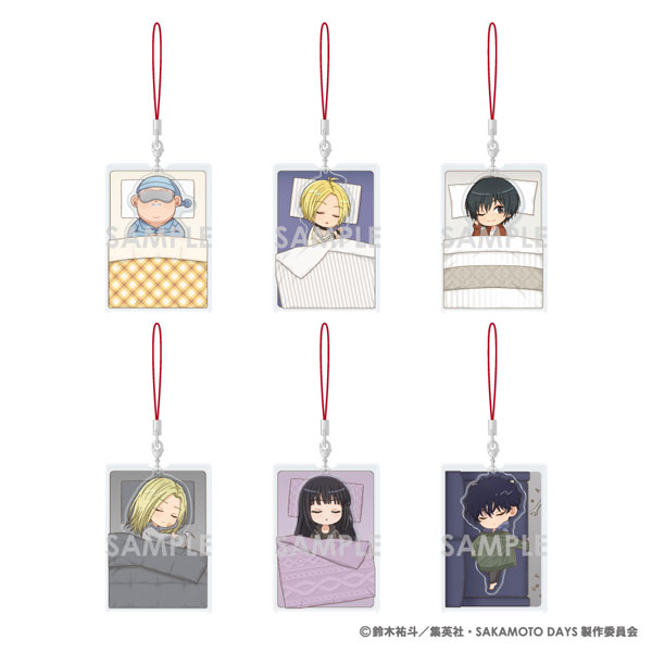 SAKAMOTO DAYS おやすみアクリルストラップ 6個入りBOX