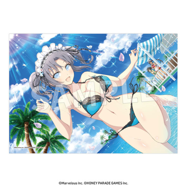 閃乱カグラ A3判クリアポスター 雪泉 ver.2[デイプロ]《在庫切れ》