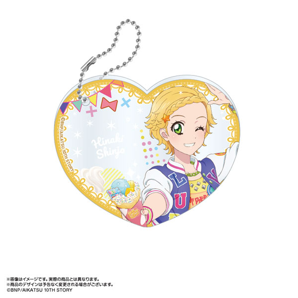 アイカツ！あかりGeneration×マリオンクレープ ぴくりあアクキー＆スタンド 新条ひなき[あみあみ]《発売済・在庫品》