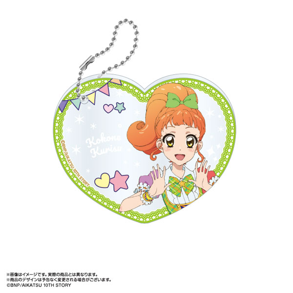 アイカツ！あかりGeneration×マリオンクレープ ぴくりあアクキー＆スタンド 栗栖ここね[あみあみ]