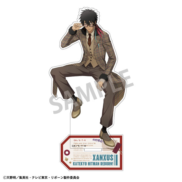 REBORN! リボTコレクション エコカイロ ベル フラン　XANXUS 家庭教師ヒットマンREBORN!_アクリルスタンド XANXUS | 公式