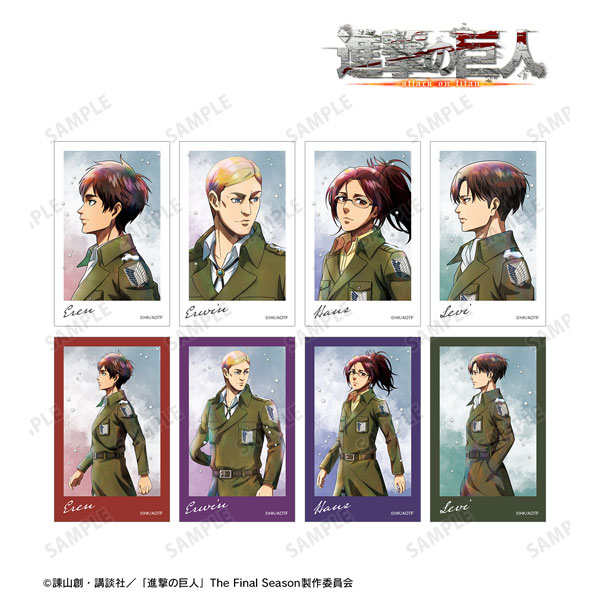 進撃の巨人 描き下ろし 冬の歩みver. トレーディングイラスト