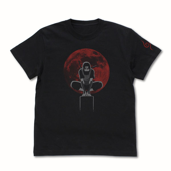 NARUTO -ナルト- 疾風伝 うちはイタチ 暗部Ver. Tシャツ/BLACK-L（再販）[コスパ]《０８月予約》