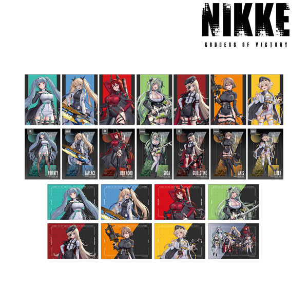 勝利の女神：NIKKE LOVECACAOさんイラスト タクティカルファッションver. トレーディングブロマイド2枚セット BOX[アルマビアンカ]《０６月予約》