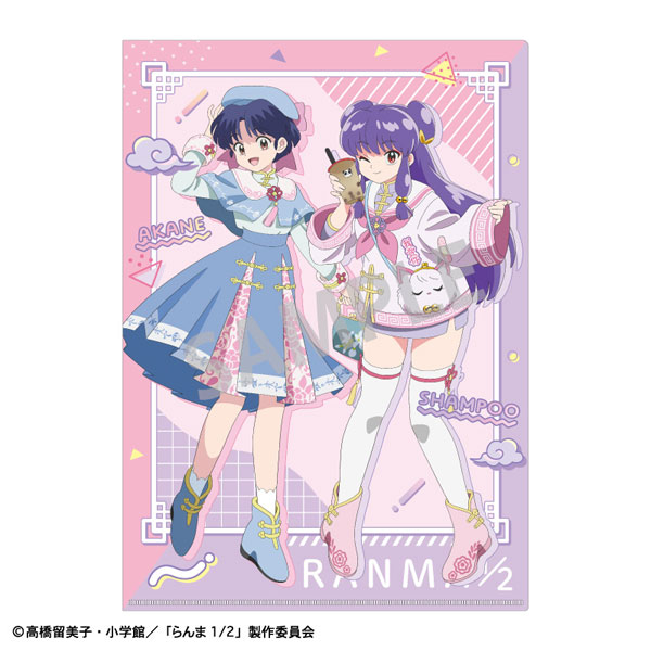 らんま フェイスタオル(らんま&あかね&シャンプーvev) フェイスタオル（らんま & あかね & シャンプーver）【＠Loppi