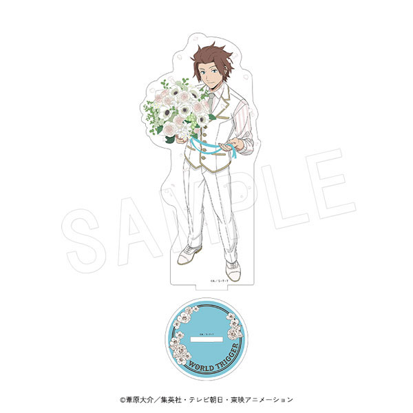 ワールドトリガー bouquet 迅悠一　缶バッジ　11個 グッズ-バッチ】ワールドトリガー トレーディングホロ缶バッジ Bouquet