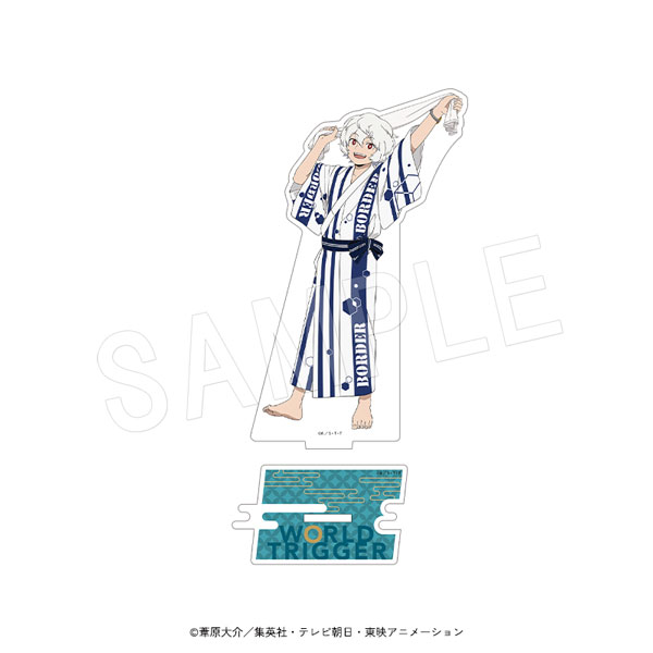 福袋 公式 ワールドトリガー アクリルスタンド 湯上り浴衣ver. 空閑遊真 服＆ファッション小物