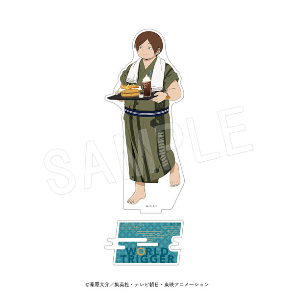 ワールドトリガー アクリルスタンド 湯上り浴衣ver. 寺島雷蔵[中外鉱業]《在庫切れ》