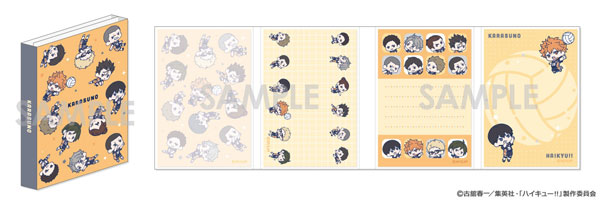 ハイキュー！！ わちゃっと！ぱたぱたメモ 1.烏野[ソル・インターナショナル]《発売済・在庫品》