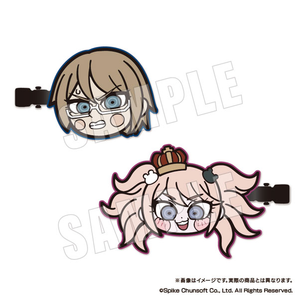 ダンガンロンパシリーズ×ぶくぶ 前髪クリップセット 02.十神白夜＆江ノ島盾子[empty]