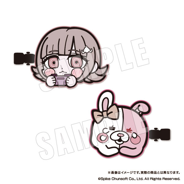 ダンガンロンパシリーズ×ぶくぶ 前髪クリップセット 04.七海千秋＆モノミ[empty]《０６月予約》