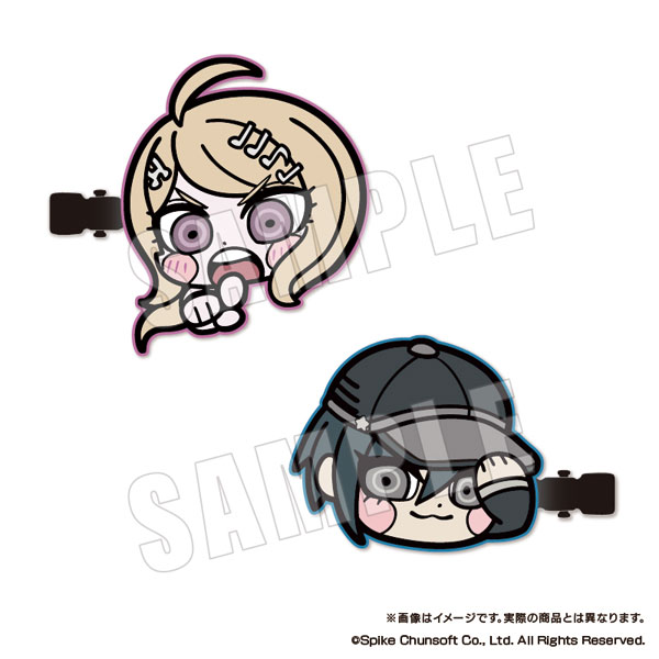 ダンガンロンパシリーズ×ぶくぶ 前髪クリップセット 05.赤松楓＆最原終一[empty]《０６月予約》