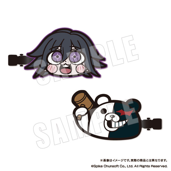 ダンガンロンパシリーズ×ぶくぶ 前髪クリップセット 06.王馬小吉＆モノクマ[empty]《０６月予約》