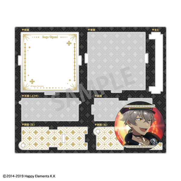 あんスタ 鬼龍紅郎 缶バッジ 追憶 クロスロード デッドマンズ あんさんぶるスターズ！！追憶セレクション 『クロスロード