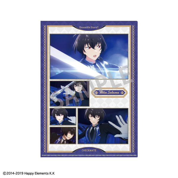 あんさんぶるスターズ！！追憶セレクション 『チェックメイト』 A4シングルクリアファイル 朔間凛月/チェックメイト[カミオジャパン]《在庫切れ》