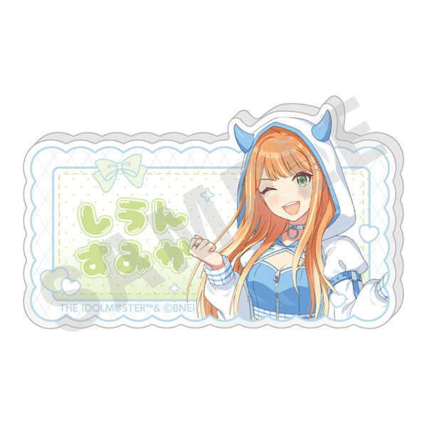 学園アイドルマスター」ネームバッジ(紫雲清夏)[coly]《06月予約》
