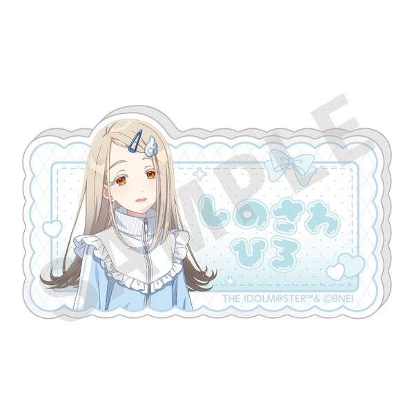 学園アイドルマスター」ネームバッジ(篠澤広)[coly]《06月予約》