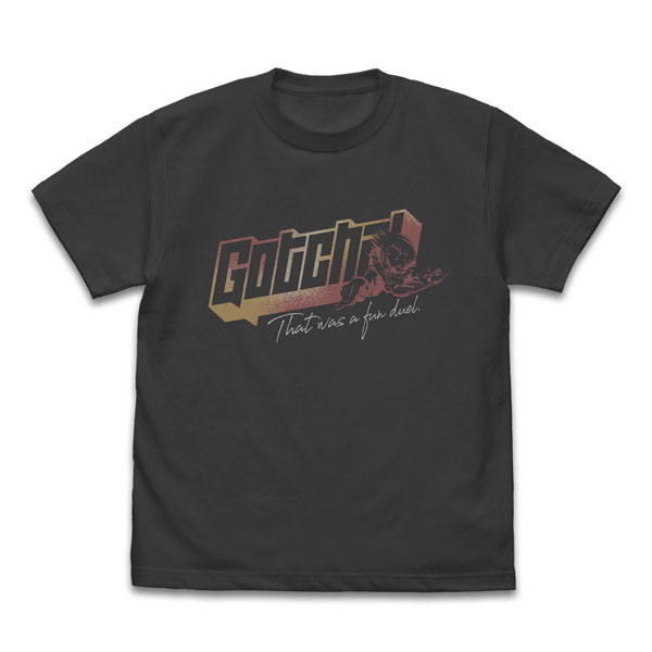遊☆戯☆王デュエルモンスターズGX 十代の「ガッチャ！」Tシャツ