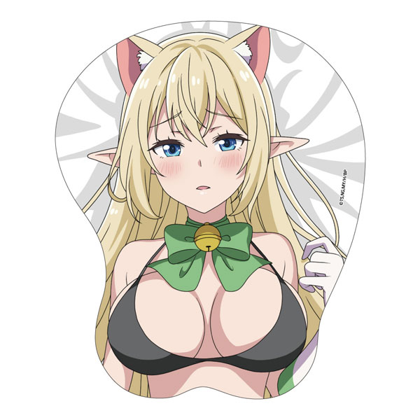 Sランクモンスターの≪ベヒーモス≫だけど、猫と間違われてエルフ娘の騎士として暮らしてます おっぱいマウスパッド アリア《在庫切れ》
