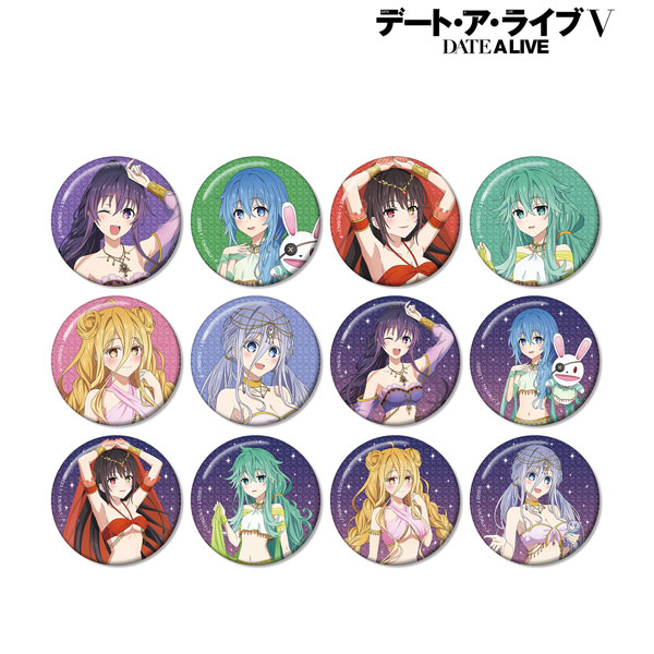 アニメ「デート・ア・ライブV」 描き下ろし 踊り子ver. トレーディンググリッター缶バッジ 12個入りBOX[アルマビアンカ]《０７月予約》