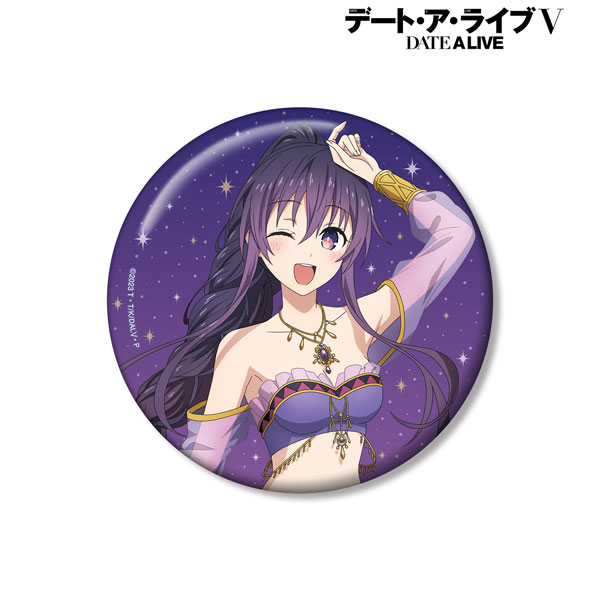 アニメ「デート・ア・ライブV」 描き下ろし 夜刀神十香 踊り子ver. 100mm缶バッジ[アルマビアンカ]《在庫切れ》