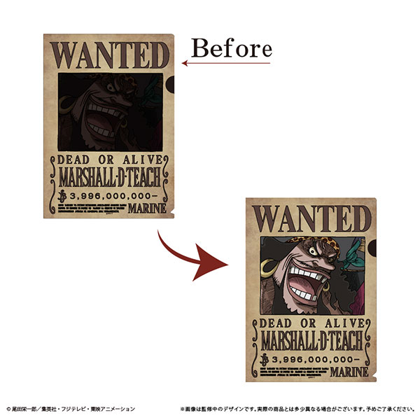 ONE PIECE 手配書トリックファイルvol.4 黒ひげ[タピオカ]《発売済・在庫品》