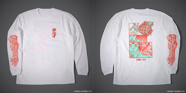 刃牙博ッッ！！ 烈海王 Tシャツ 刃牙シリーズ 「武」が繋がった……ッッ