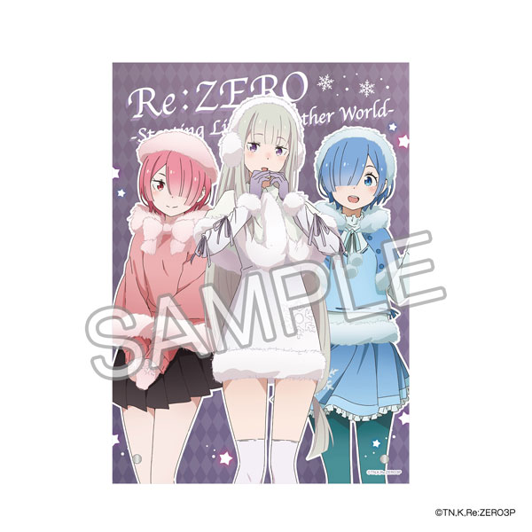「Re：ゼロから始める異世界生活」きらきらアクリルパネル Winter ver.[KADOKAWA]《０６月予約》