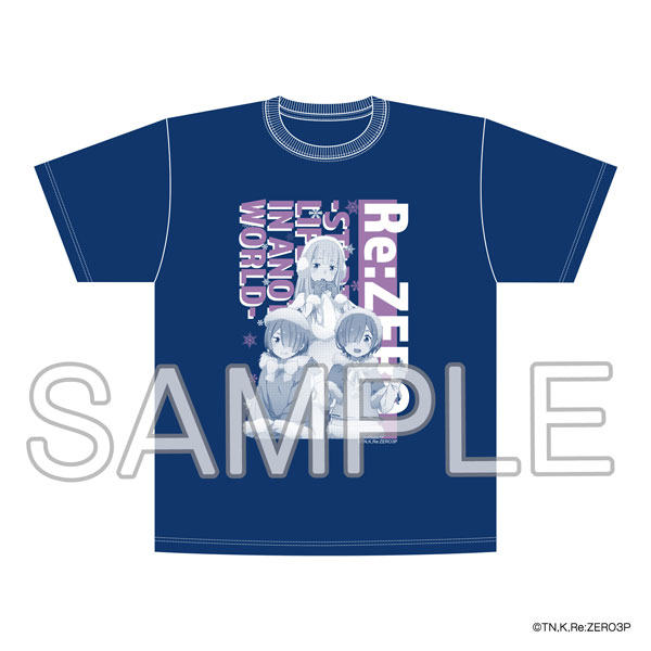「Re：ゼロから始める異世界生活」Tシャツ Winter ver. XL[KADOKAWA]《０６月予約》
