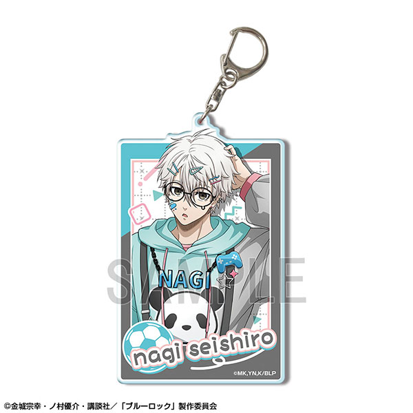 TVアニメ「ブルーロック」 ビッグアクリルキーホルダー 03(凪誠士郎/デコラティブポップver.) 描き下ろし（再販）[ライセンスエージェント]《１２月予約》