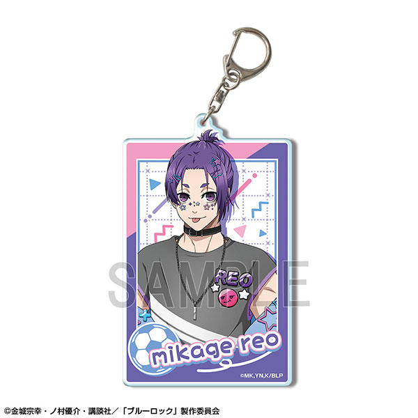 TVアニメ「ブルーロック」 ビッグアクリルキーホルダー 06(御影玲王/デコラティブポップver.) 描き下ろし（再販）[ライセンスエージェント]《１２月予約》