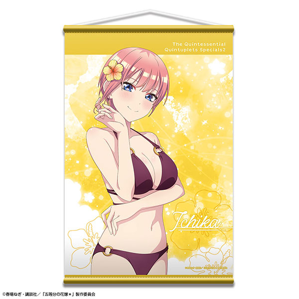 五等分の花嫁* B2タペストリー 水着Ver. デザイン01(中野一花 五等分の花嫁* B2タペストリー 水着Ver. デザイン01(中野一花